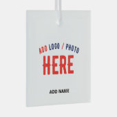 STYLISH MODERN  WHITE VERIFIEERDE BRAND GLAS ORNAMENT (Voorkant Rechts)