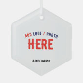 STYLISH MODERN  WHITE VERIFIEERDE BRAND GLAS ORNAMENT (Voorkant)