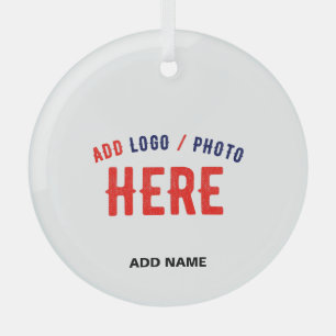 STYLISH MODERN WHITE VERIFIEERDE BRAND GLAS ORNAMENT