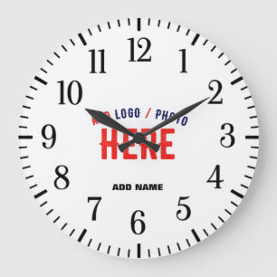 STYLISH MODERN  WHITE VERIFIEERDE BRAND GROTE KLOK