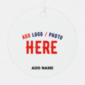 STYLISH MODERN  WHITE VERIFIEERDE BRAND METALEN ORNAMENT (Voorkant)