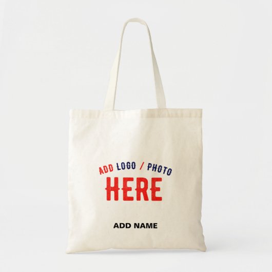 STYLISH MODERN  WHITE VERIFIEERDE BRAND TOTE BAG (Voorkant)