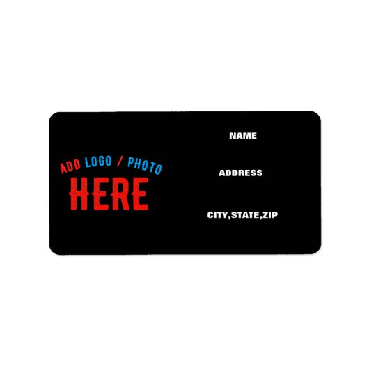 STYLISH MODERN  ZWARTE VERIFIEERDE BRAND ETIKET (Voorkant)