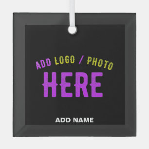 STYLISH MODERN  ZWARTE VERIFIEERDE BRAND GLAS ORNAMENT