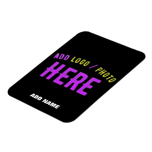 STYLISH MODERN  ZWARTE VERIFIEERDE BRAND MAGNEET (Linkerzijde)