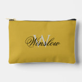 Stylish Monogram Zipper Pouch for Personal Items Etui (Voorkant)