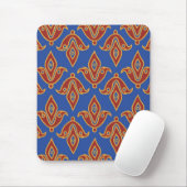 Stylish Mousepad, Red, Gold, Blue Fleur de Lys Muismat (Met muis)