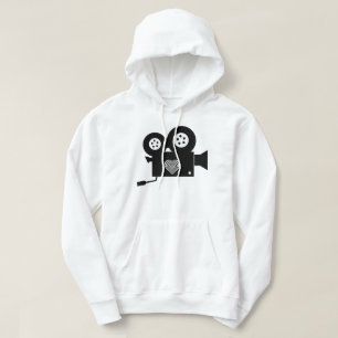 STYLISH MOVIE CAMERA EN HEART HOODIE