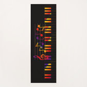  Stylish Musical Keyboard Yogamat (Voorkant)