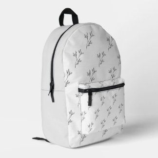 Stylish Nature-Inspired Backpack for Everyday Use Bedrukte Rugzak