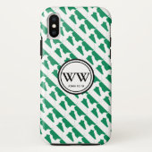 Stylish NIGERIA NAIJA Monogram Abundant Life Case-Mate iPhone Case (Achterkant)
