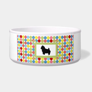 Stylish Norwich Terrier Dog Food Bowl Voerbakje
