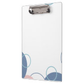 Stylish Notebook with Colorful Circles Design Klembord (Links)