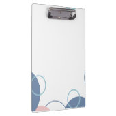 Stylish Notebook with Colorful Circles Design Klembord (Rechts)