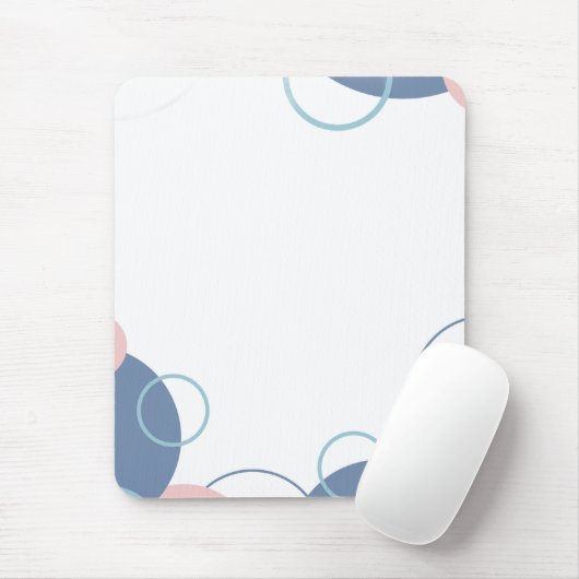 Stylish Notebook with Colorful Circles Design Muismat (Met muis)