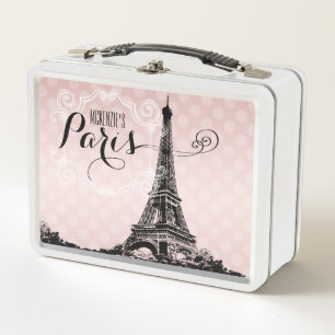 Stylish Paris Eiffel Tower Add Name