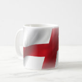 Stylish Patriotic St. George Flag Koffiemok (Voorkant links)