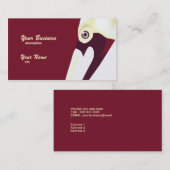 Stylish Pelican Visitekaartje (Voorkant / Achterkant)