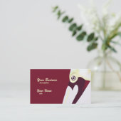 Stylish Pelican Visitekaartje (Staand voorkant)