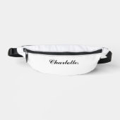 Stylish Personalized Fanny Pack with Your Name Heuptasje (Voorkant)