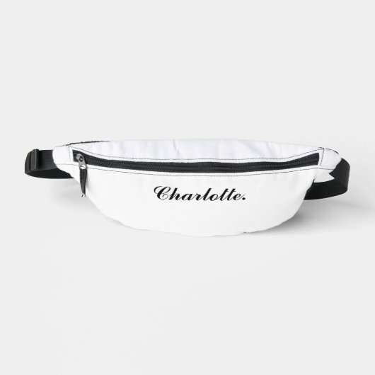 Stylish Personalized Fanny Pack with Your Name Heuptasje (Voorkant)