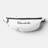 Stylish Personalized Fanny Pack with Your Name Heuptasje (Liggend)
