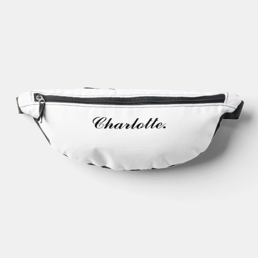 Stylish Personalized Fanny Pack with Your Name Heuptasje (Liggend)