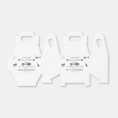 Stylish Police Kids Birthday Bedankdoosjes (Uitgevouwen)