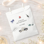 Stylish Police Kids Birthday Bedankzakje (Geknipt)