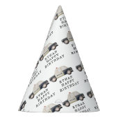Stylish Police Kids Birthday Feesthoedjes (Links)