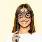 Stylish Portrait of Her Foto Afdruk