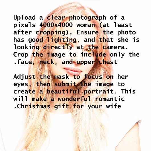 Stylish Portrait of Her Foto Afdruk