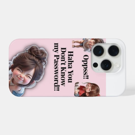 Stylish Printed Phone Case_Protect in Trendy Style iPhone Hoesje (Achterkant horizontaal)