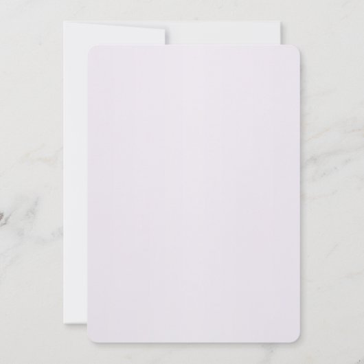 Stylish Purple Flowers Save The Date (Achterkant)