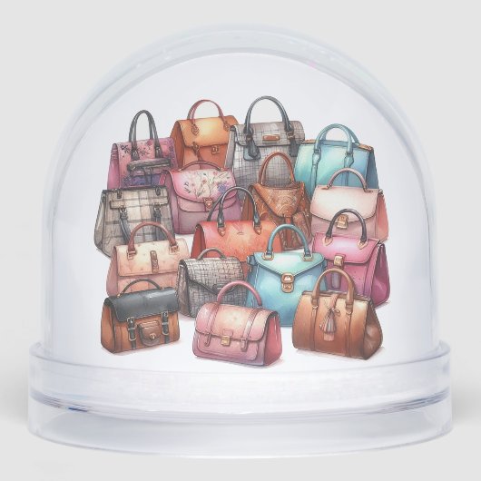 Stylish Purses Snow Globe Chic Sneeuwbol (Voorkant)