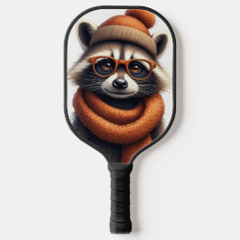 Stylish Raccoon Pickleball Paddle