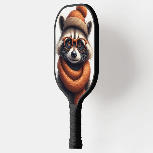 Stylish Raccoon Pickleball Paddle (Links)
