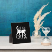 Stylish Real Men Love Cats Fotoplaat (Insitu)