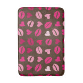 Stylish Red Heart Love Gift for Valentine’s Day Badmat (Voorkant Verticaal)