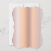 Stylish Roos Gold Stippen Grey Sweet 16 Kaart (Achterkant)