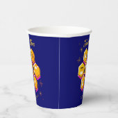 Stylish Rosh Hashanah SHANA TOVA Papieren Bekers (Rechts)