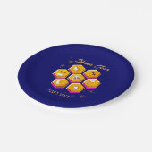 Stylish Rosh Hashanah SHANA TOVA Papieren Bordje (Gekanteld)