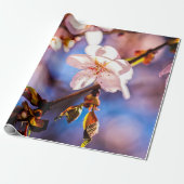 Stylish Sakura Blossom Cadeaupapier (Uitgerold)