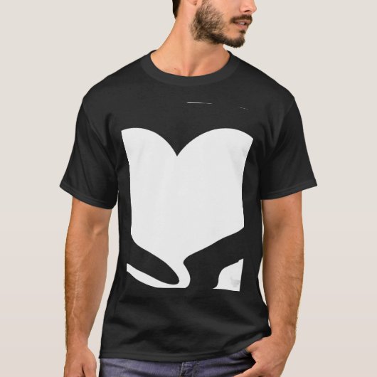 Stylish Saying Valentine's Day Heart Partnerlook T-shirt (Voorkant)