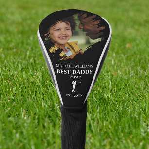 Stylish Scratched Effect Photo Gepersonaliseerd Golfheadcover