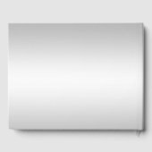 Stylish Silver Decoration 25th Wedding Jubileum Gastenboek (Achterkant)