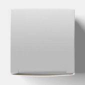 Stylish Silver Decoration 40th Birthday party Bedankdoosjes (Bovenkant)