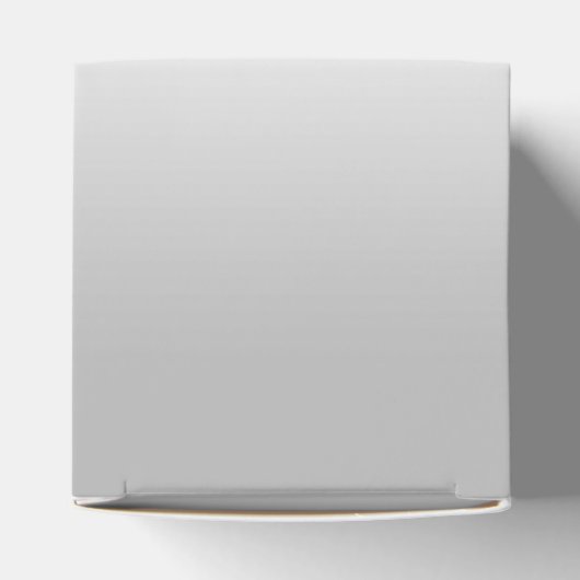 Stylish Silver Decoration 40th Birthday party Bedankdoosjes (Bovenkant)