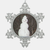Stylish Snowman Ornament (Voorkant)