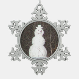 Stylish Snowman Ornament